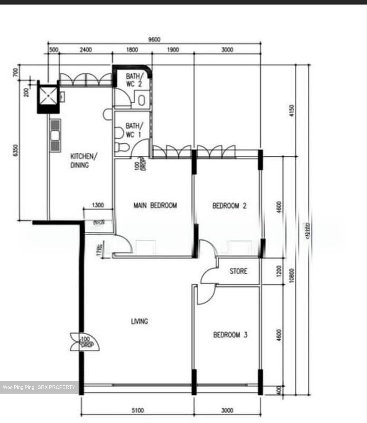Blk 334 Hougang Avenue 5 (Hougang), HDB 4 Rooms #594141761